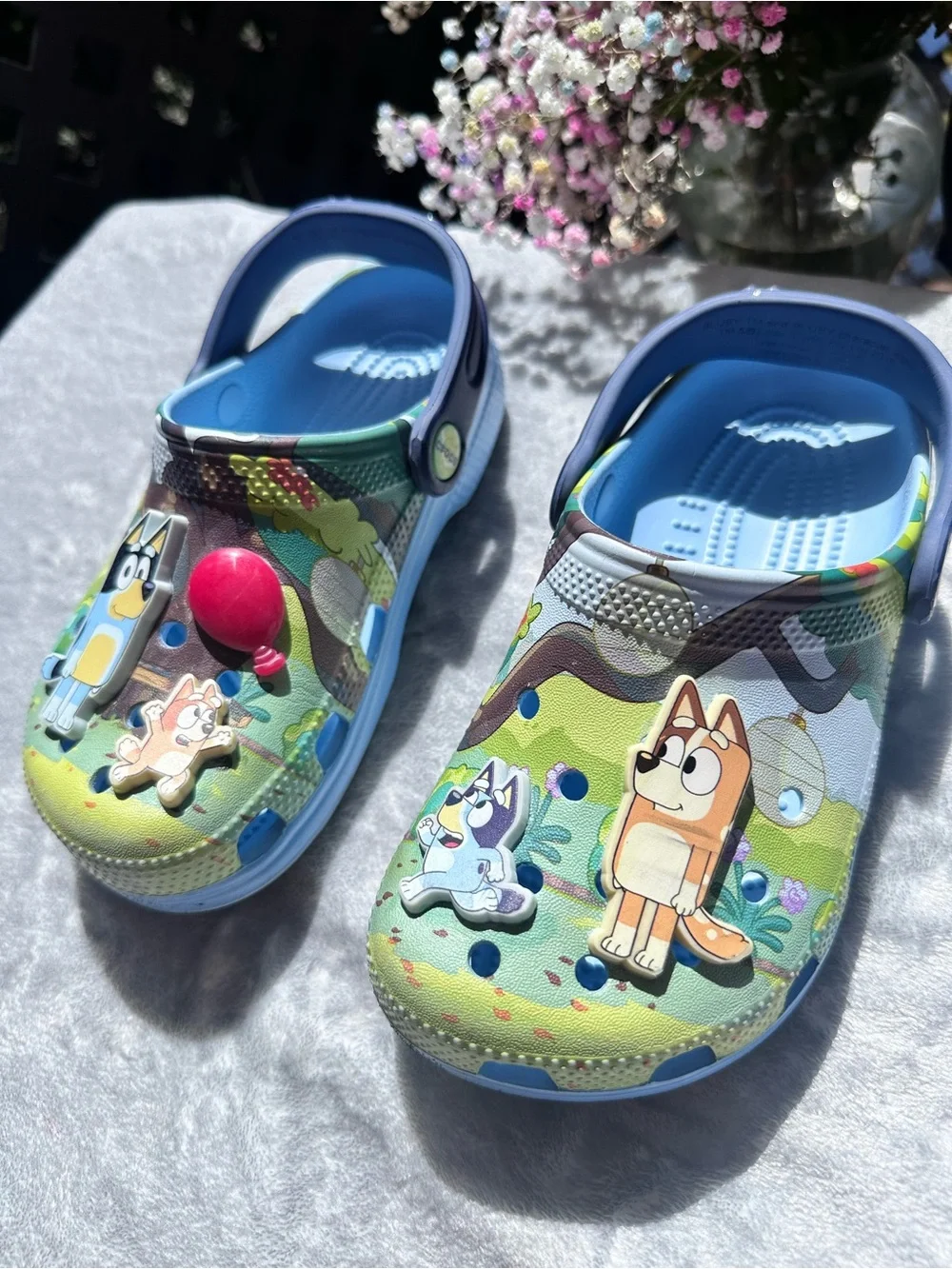 Crocs Kids' Bluey Classic Clogs - Size 1